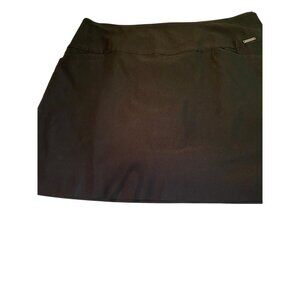 S.C.&Co. Womens Black Skort XL Rayon/Nylon/Spandex Blend